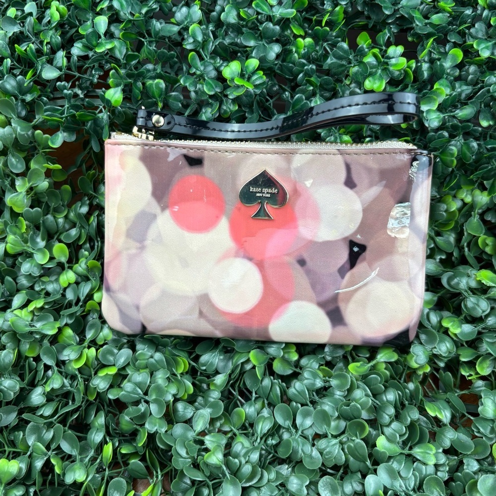 KATE SPADE  Multicolor Bokeh Wristlet